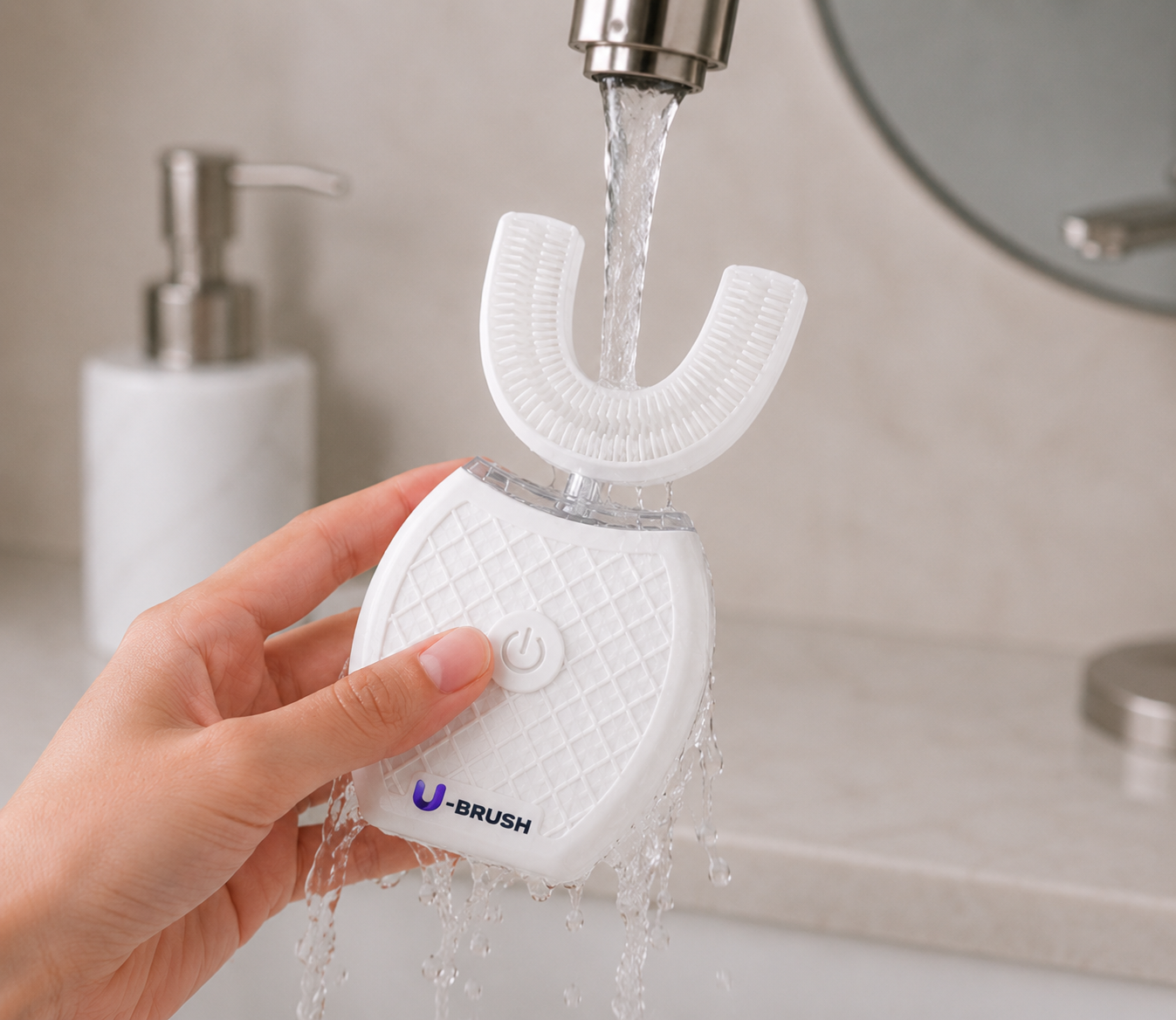 U-Brush™ – Szczoteczka Soniczna 360° do Mycia Zębów